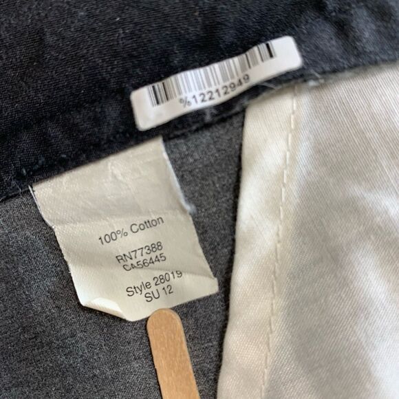 J. Crew Chino Pants Men 34X32 Grey Casual Lightweight Cotton Trousers Pockets - Picture 13 of 16